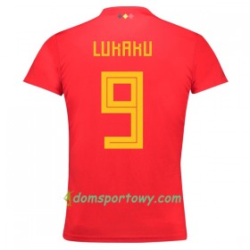 Koszulka Belgia Lukaku 9 Damska Domowe Koszulki Piłkarskie Mistrzostwa Świata 2018